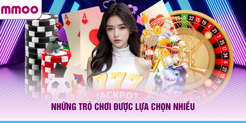 Live Casino MMOO - Trải Nghiệm Không Gian Trực Tuyến 2026 7 Những trò chơi live casino MMOO được lựa chọn nhiều