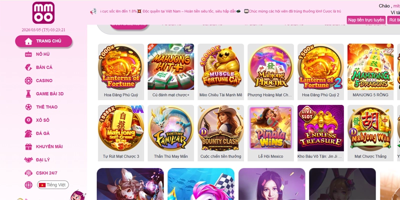 MMOO Umidjon ⭐️ Link Vào MMOO.COM Nổ Hũ【2026】✔️ MM OO Link +88K 18 7 chuyên mục cá cược đặc sắc không thể bỏ lỡ tại MMOO